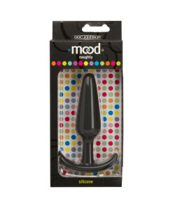 Mood - Naughty - Large Black Silicone Butt Plug
