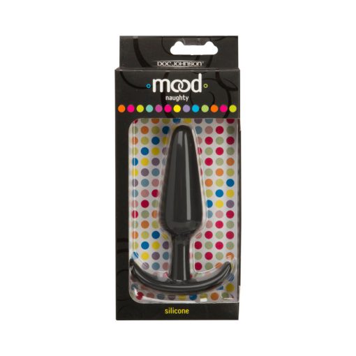 Mood - Naughty - Large Black Silicone Butt Plug - Image 3