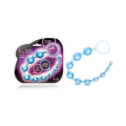 B Yours Basic Beads 12.75 In. Blue