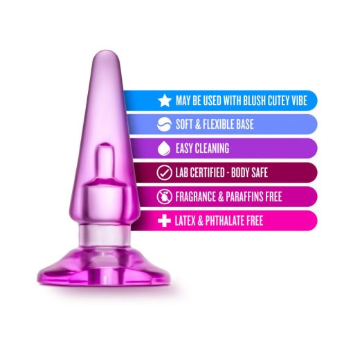 B Yours Basic Anal Plug Pink - Image 5