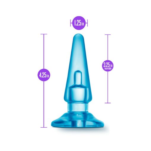 B Yours Basic Anal Plug Blue - Image 6