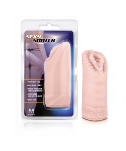 M For Men Sexy Snatch Vagina Stroker Beige