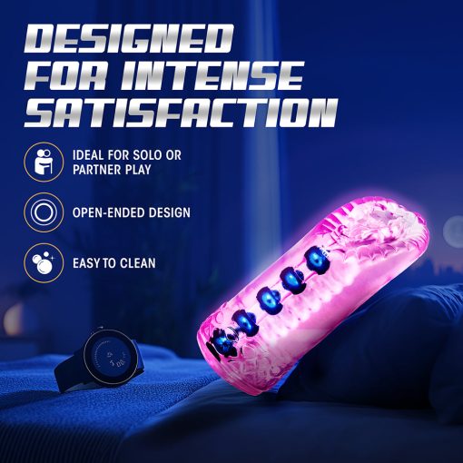M For Men Sexy Snatch Vagina Stroker Pink - Image 11