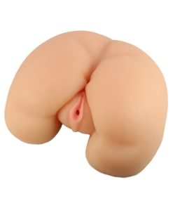 X5 Vibrating Realistic Ass – Dual Entry Male Masturbator with Bullet Vibe