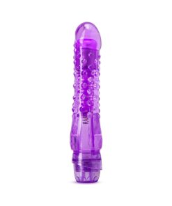 Naturally Yours Bump N' Grind Textured Slimline Vibrator Purple