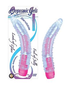 Orgasmic Gels Sensation 7In. Bendable Multispeed Vibe (Pink)