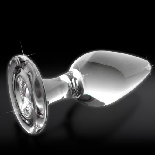 Icicles No. 26 Glass Anal Plug 4.5 In. Clear - Image 4