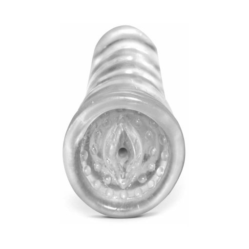 Pdx Head-Master Snatch Vaginal Stroker Clear - Image 2