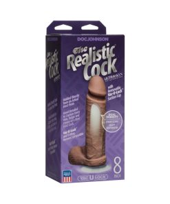 The Realistic Cock - Ur3 - 8 Inch Brown