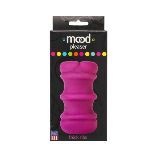 Mood - Pleaser Ur3 - Thick Ribbed Purple