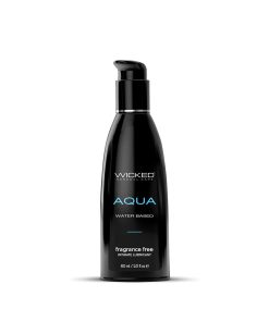 Wicked Aqua Water-Based Lubricant 2 Oz.