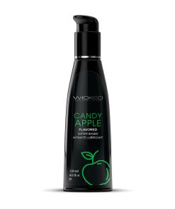 Wicked Aqua Candy Apple Water-Based Lubricant 4 Oz.