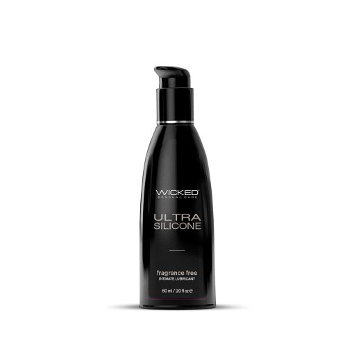 Wicked Ultra Silicone Lubricant 2 oz – Long Lasting & Fragrance-Free Lube