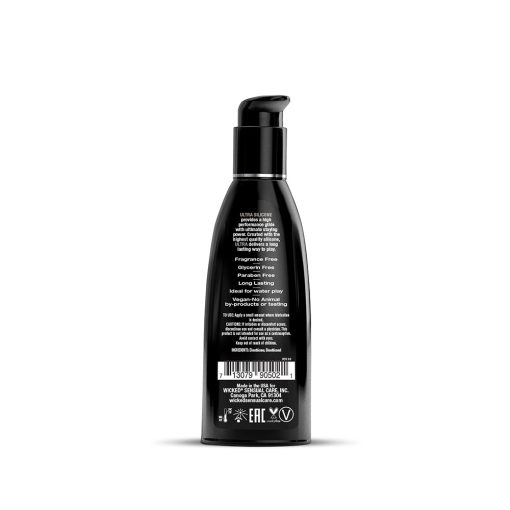 Wicked Ultra Silicone Lubricant 2 oz – Long Lasting & Fragrance-Free Lube - Image 2