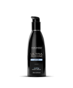 Wicked Ultra Chill Cooling Silicone Lubricant 2 Oz.
