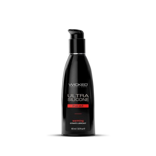 Wicked Ultra Heat Warming Silicone Lubricant 2 Oz.