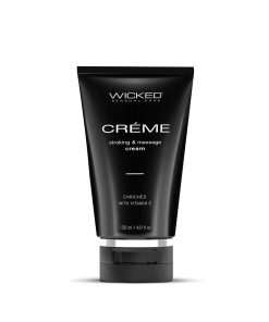 Wicked Creme Stroking And Massage Cream 4 Oz.