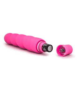 Luxe Anastasia Silicone Slimline Vibrator Pink