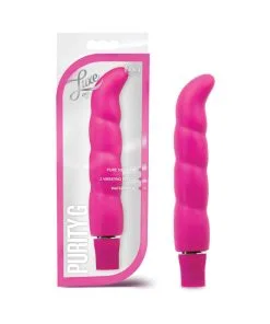 Luxe Purity G Silicone Slimline G-Spot Vibrator Pink