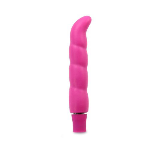 Luxe Purity G Silicone Slimline G-Spot Vibrator Pink - Image 2