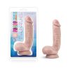 Au Naturel Anthony 8.5 In. Posable Dual Density Dildo With Balls Beige