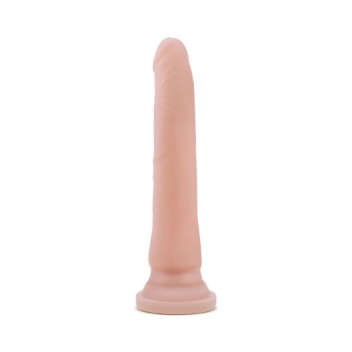 Au Naturel Mr. Slim 9.25 In. Posable Dual Density Dildo Beige - Image 3