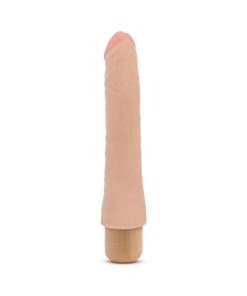 X5 Plus Mambo Vibe Realistic 9.25 In. Vibrating Dildo Beige