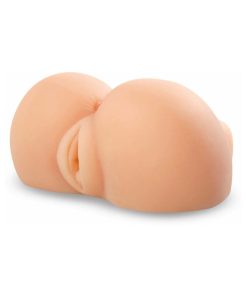 Pdx Nasty Nympho Dual-Entry Masturbator Beige