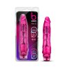 B Yours Vibe 1 Realistic 9 In. Vibrating Dildo Pink