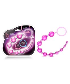 B Yours Basic Beads 12.75 In. Pink