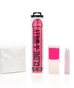 Alternative view of Clone-A-Willy Diy Vibrating Dildo Kit Hot Pink