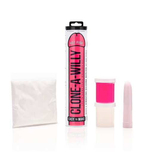 Clone-A-Willy Diy Vibrating Dildo Kit Hot Pink - Image 2