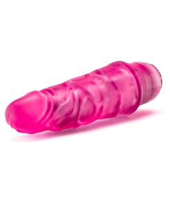 B Yours Vibe 3 Realistic 7.75 In. Vibrating Dildo Pink