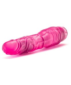 B Yours Vibe 2 Realistic 9 In. Vibrating Dildo Pink