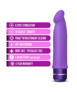 Luxe Purity Silicone Vibrator Purple