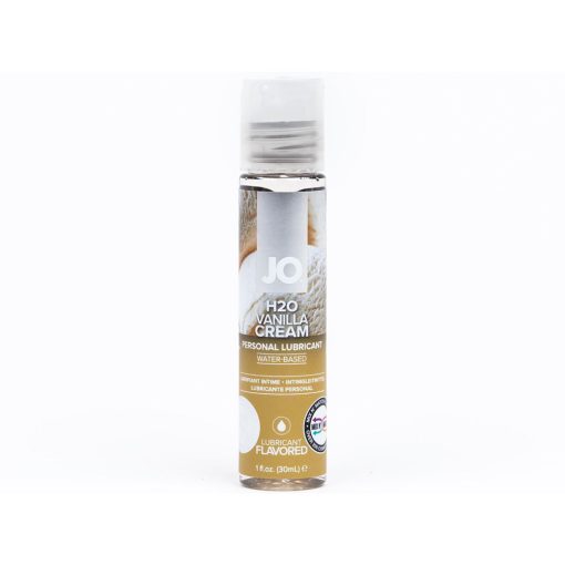 Jo H2O Vanilla Cream Flavored Water-Based Lubricant 1 Oz.