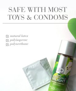 Jo H2O Green Apple Delight Flavored Water-Based Lubricant 1 Oz.