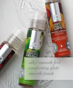 Jo H2O Green Apple Delight Flavored Water-Based Lubricant 1 Oz.
