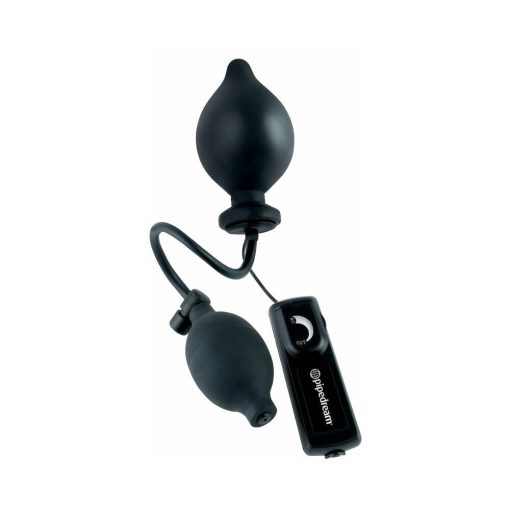Fetish Fantasy Extreme Inflatable Sphincter Stretcher Vibrating Inflating Anal Plug Black - Image 2
