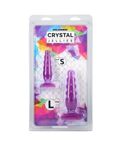 Crystal Jellies - Anal Delight Trainer Kit Purple