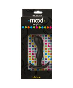 Mood - Naughty 2 - Medium Black Silicone Butt Plug