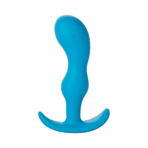 Mood - Naughty 2 - Large Blue Silicone Butt Plug - Image 2