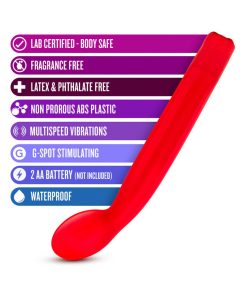 Sexy Things G Slim Multispeed Slimline G-Spot Vibrator Red