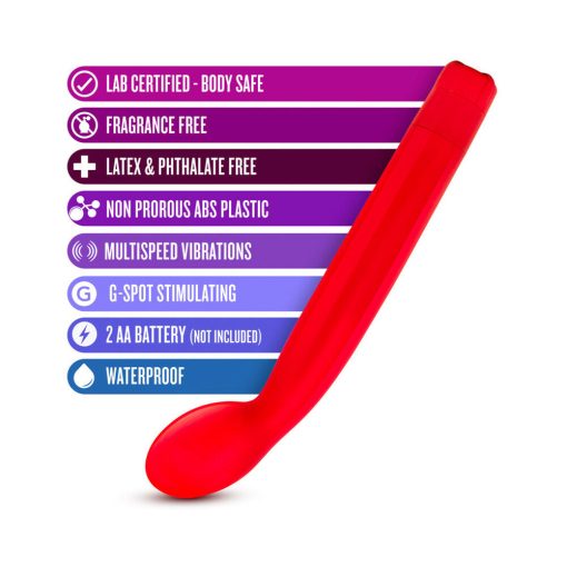 Sexy Things G Slim Multispeed Slimline G-Spot Vibrator Red - Image 6