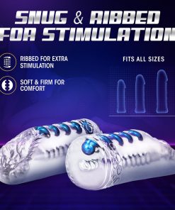M For Men Snatch Vagina Stroker Clear
