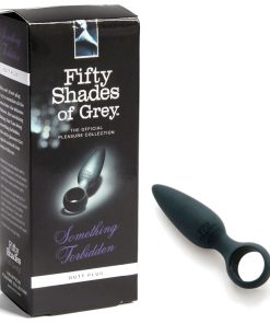 Fifty Shades Of Grey Something Forbidden Silicone Butt Plug Black