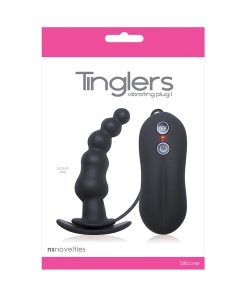Tinglers Vibrating Plug I Black