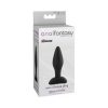 Anal Fantasy Collection Mini Silicone Plug Black