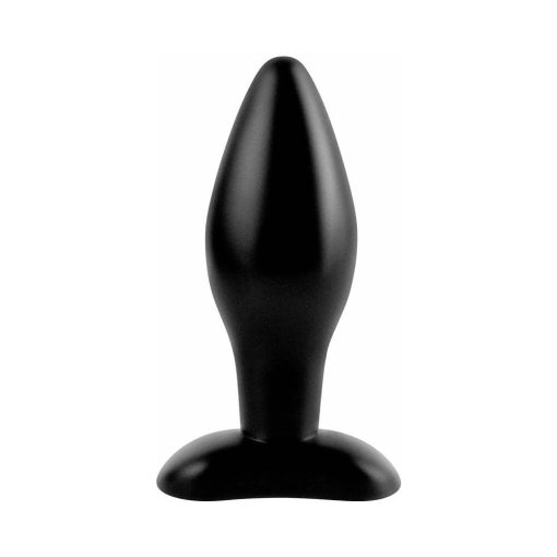 Anal Fantasy Collection Medium Silicone Plug Black - Image 2