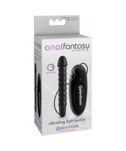 Anal Fantasy Collection Remote-Controlled Vibrating Butt Buddy Black